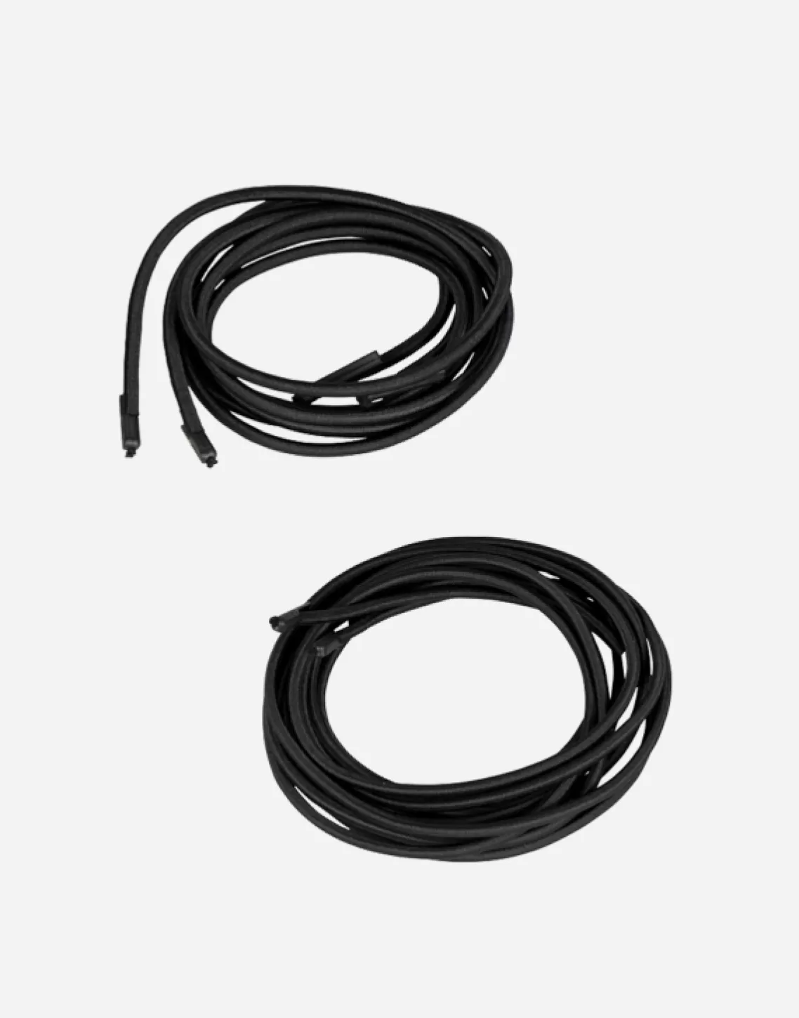 Best - Gomas Para Tumbona Relax - Set 232-3 - 2X Cortas / 2X Largas - Negro Accesorios Y Piezas De Repuesto De Tumbonas Relax